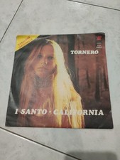 I SANTO CALIFORNIA-Tornerò/Se davvero mi vuoi bene-Disco 45 giri-YEP-1974