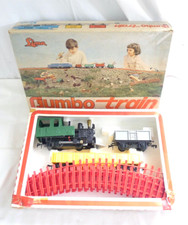 vecchio gioco GIOCATTOLO VINTAGE TRENINO ELETTRICO GIUMBO TRAIN LIMA IDEA REGALO