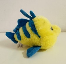 Disney Flounder the little mermaid La sirenetta Vintage original plush 1990