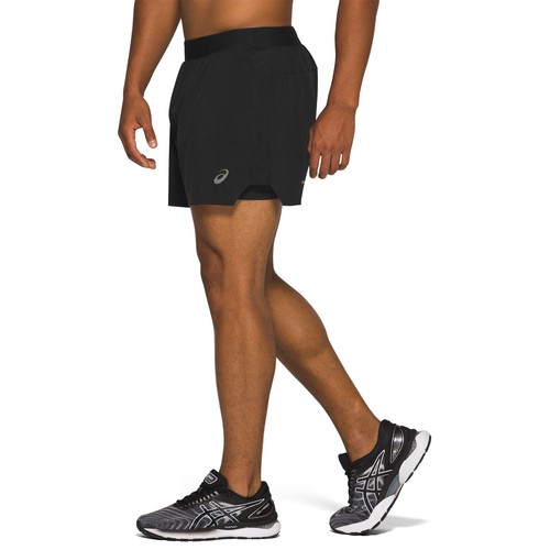 Asics road 2in1 5in short - asics, men