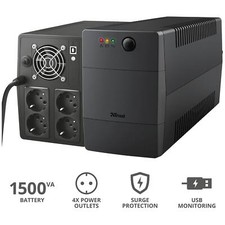 UPS Trust Paxxon 1500VA 4 outlets black