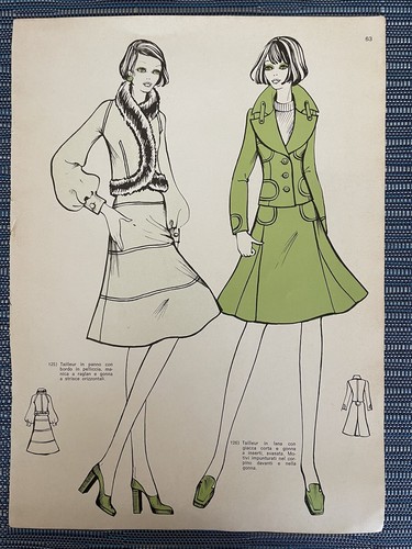 Fashion paper page print - paper,