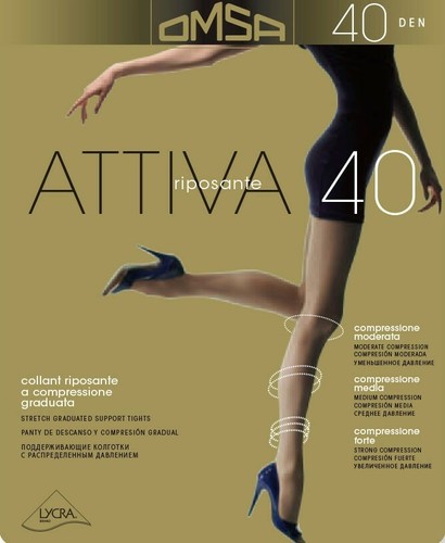 Paia collant attiva 40 - 10,