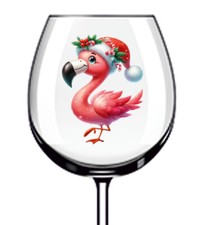 12x Adesivo Vinile Fenicottero