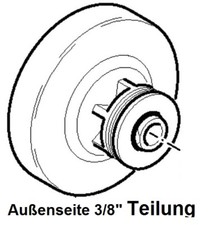 Pignone 3/8" Dolmar ES 153 163