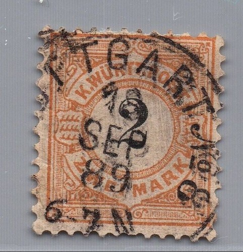 Württemberg michel numero - michel,