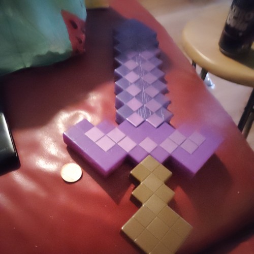 Minecraft spada viola - spada,