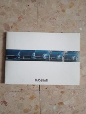 MASERATI brochure pagg.52 3200 GT Quattroporte pubblicità libretto originale