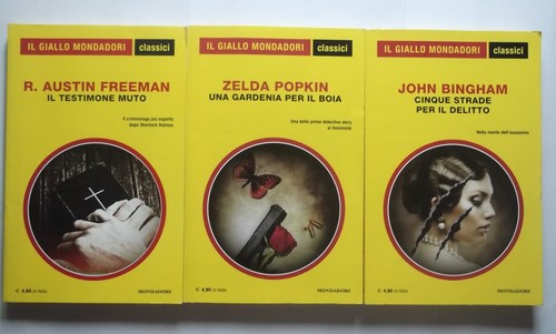 Lotto libri gialli - n., il