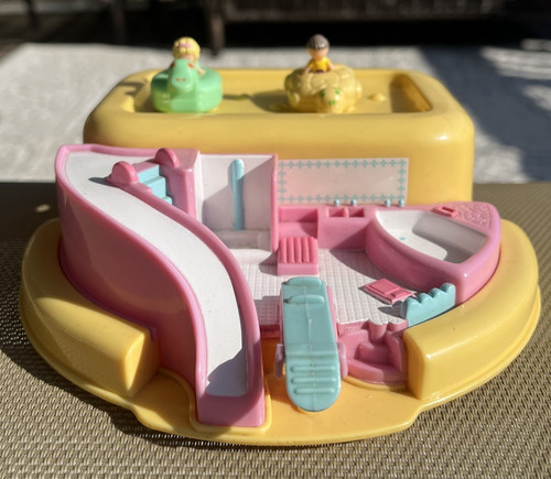 Vintage polly pocket bath time - pocket,