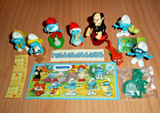 I PUFFI 3 - PERSONAGGI A SCELTA (SD321 - SD352) KINDER SORPRESA ITALIA 2017