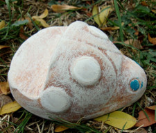 Stampo piede vaso coccinella