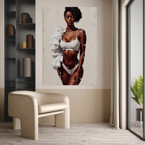Elegante arte donna - nera,, moda