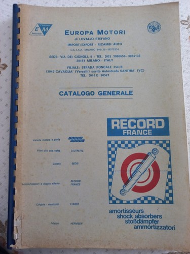 Catalogo europa motori - catalogo,