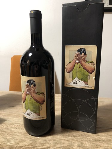 Bottiglia vino liberatore - vino,