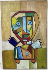 Karel Appel olio su tela