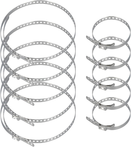Pezzi fascette metalliche - pezzi,