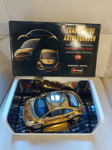 Burago gold 143 1000 - gold, beetle