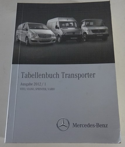 Libro tabelle mercedes benz - libro,