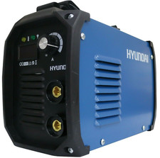 Saldatrice ad Inverter professionale elettrodo MMA Hyundai 120A + kit accessori 