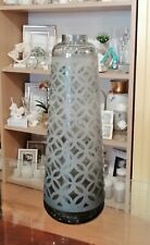 Vaso In Vetro Colore Grigio Cm