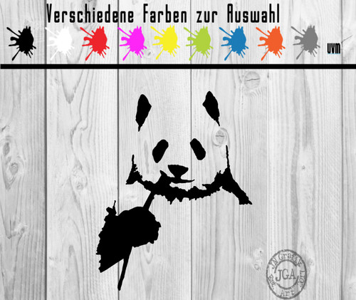 Adesivo panda bike sticker - bike,