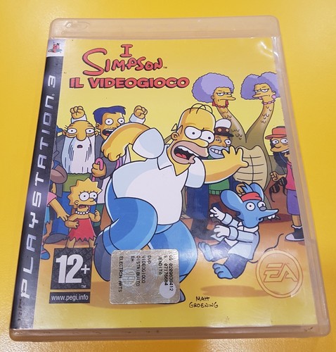 Simpson videogioco gioco - videogioco,