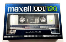 Maxell 120 audiocassetta - maxell,