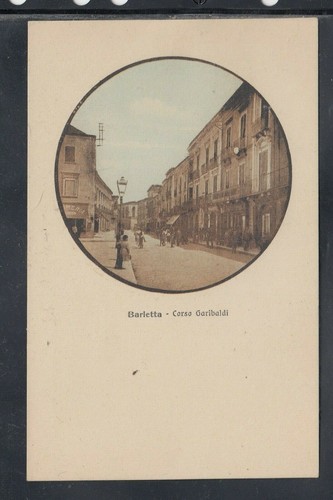 Cartolina barletta corso - barletta,