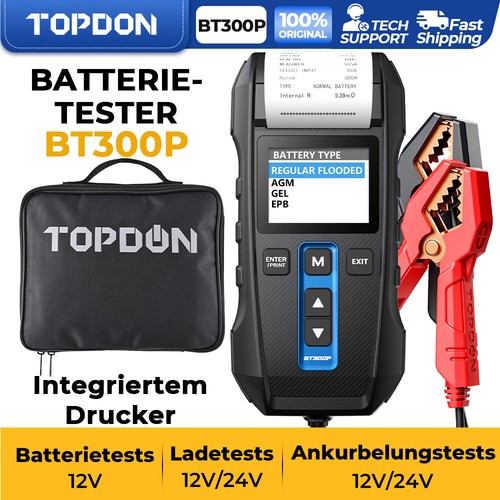 Topdon bt300p testeur - topdon,