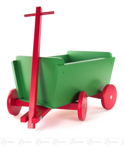 Giocattolo carretto verde con - giocattolo,