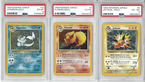 Pokemon psa jolteon flareon - pokemon,