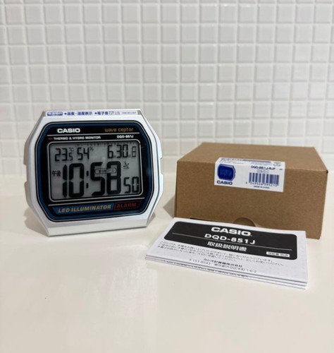 Casio dqd 851j - dqd-851j-8jf, sveglia