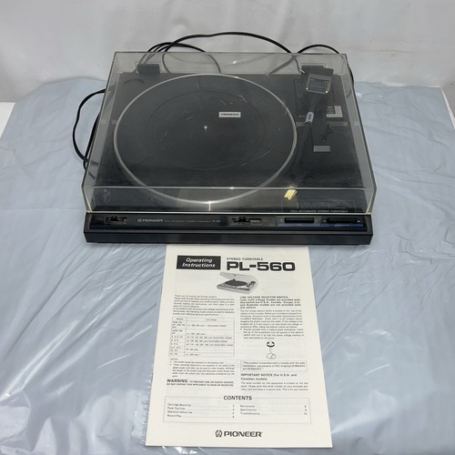 Pioneer 560 full automatic - pioneer, pl-560