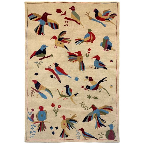 Tappeto kilim ricamato mano - tappeto,