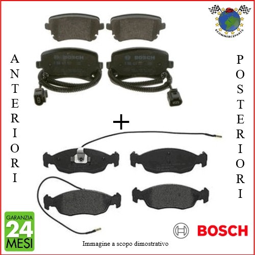 Kit pastiglie freno - pastiglie,