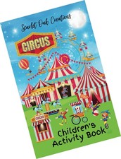 Libro attività bambini circo