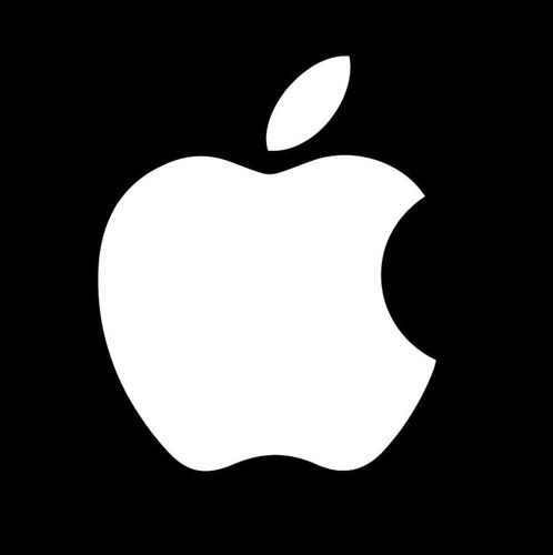 Adesivo logo apple mac - adesivo,