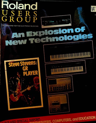 Roland users group magazine - users, v4