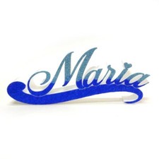 NOME SCRITTA PAROLA POLISTIROLO ANCHE 2 COLORI PERSONALIZZATA COMPLEANNO NASCITA