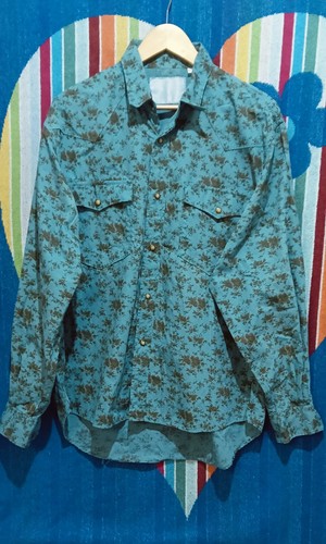 Camicia hawaiana manica lunga
