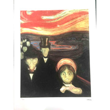 EDVARD MUNCH: Bella litografia
