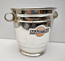 Glacette Martini  Porta Ghiaccio pubblicitario anni 60 originale Vintage