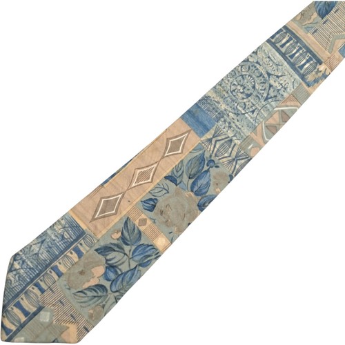 Cravatta antoine marrone blu - cravatta, marrone/blu