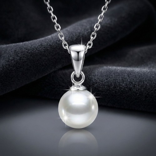 Collana donna ciondolo - , perla