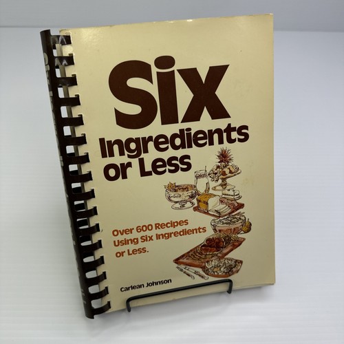 Six ingredients less 600 - six,