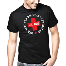 Dr. Bob Star Dschungelcamp Frasi Regalo Divertente Divertimento Comedy T-Shirt