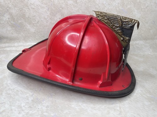 Casco pompiere vintage - , rosso