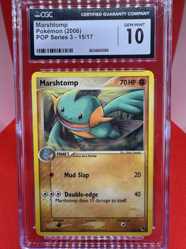 Marshtomp pop serie cgc - -,