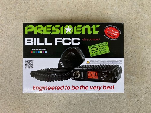 President bill fcc 12v - bill, am/fm